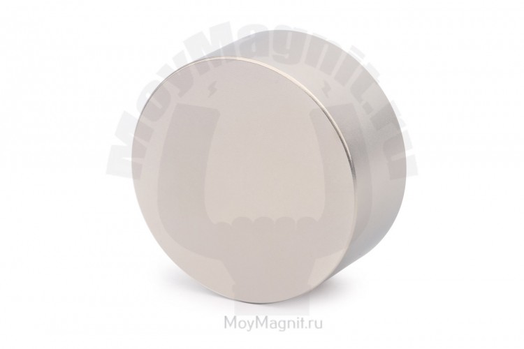 Неодимовый магнит диск 55х25 мм