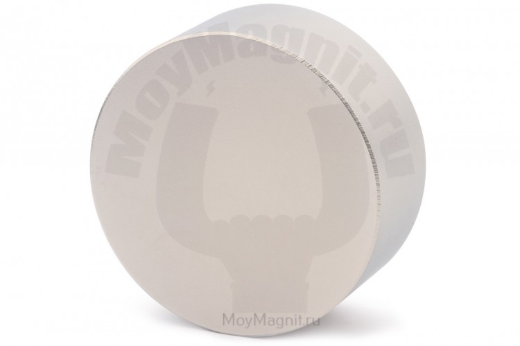 Неодимовый магнит диск 70х30 мм