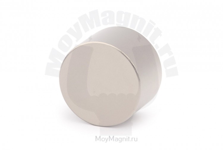 Неодимовый магнит диск 30х20 мм