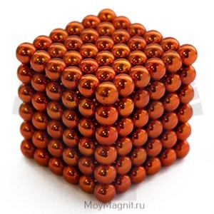 НеоКуб 5мм (Оранжевый)-216шт.