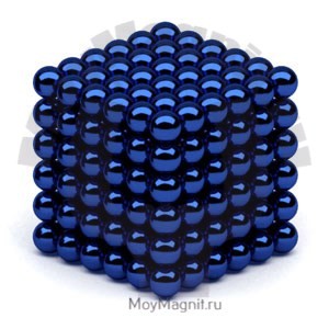 НеоКуб 5мм (синий)-216шт.